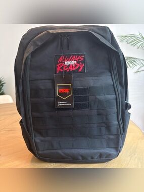 Always Ready Black Tactical Backpack